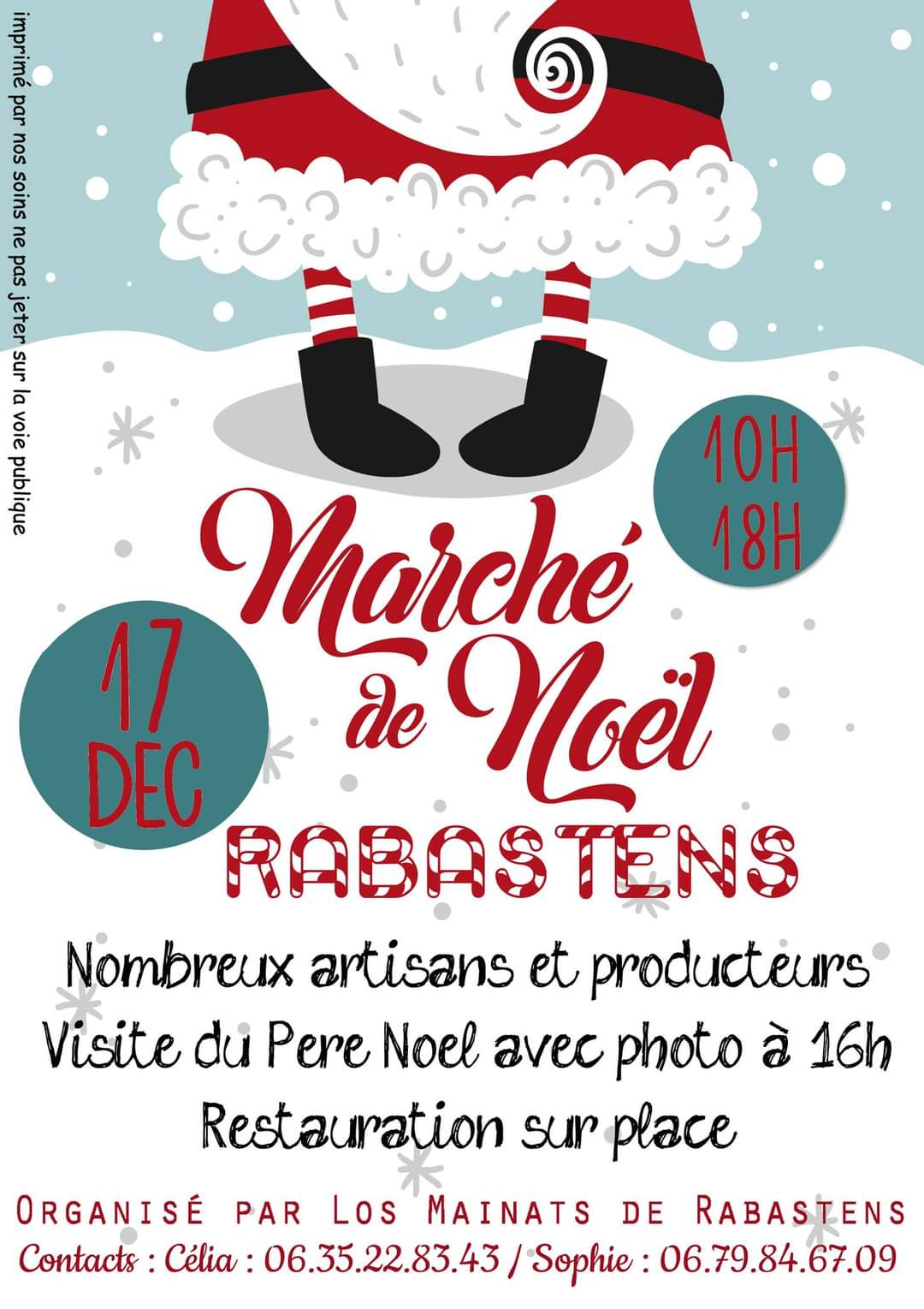 Marché de Noël – 17 Décembre